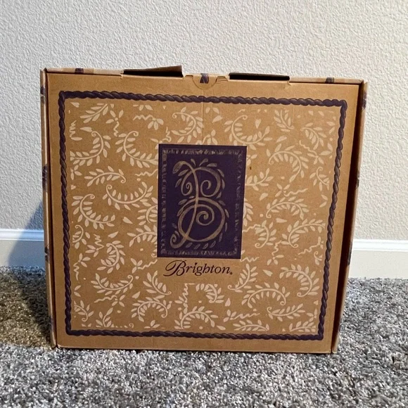 BRIGHTON Camelot Leather Black Shoulder Bag - Picture 13 of 15